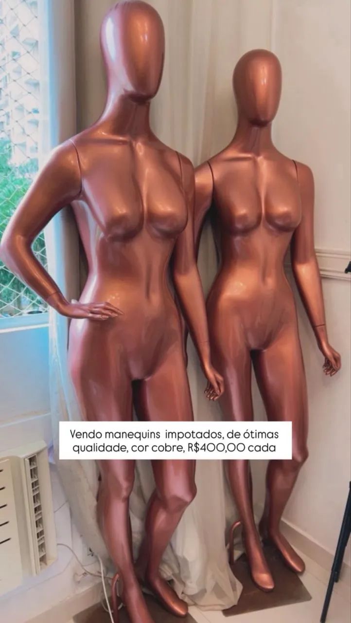 Manequim Rose gold 
