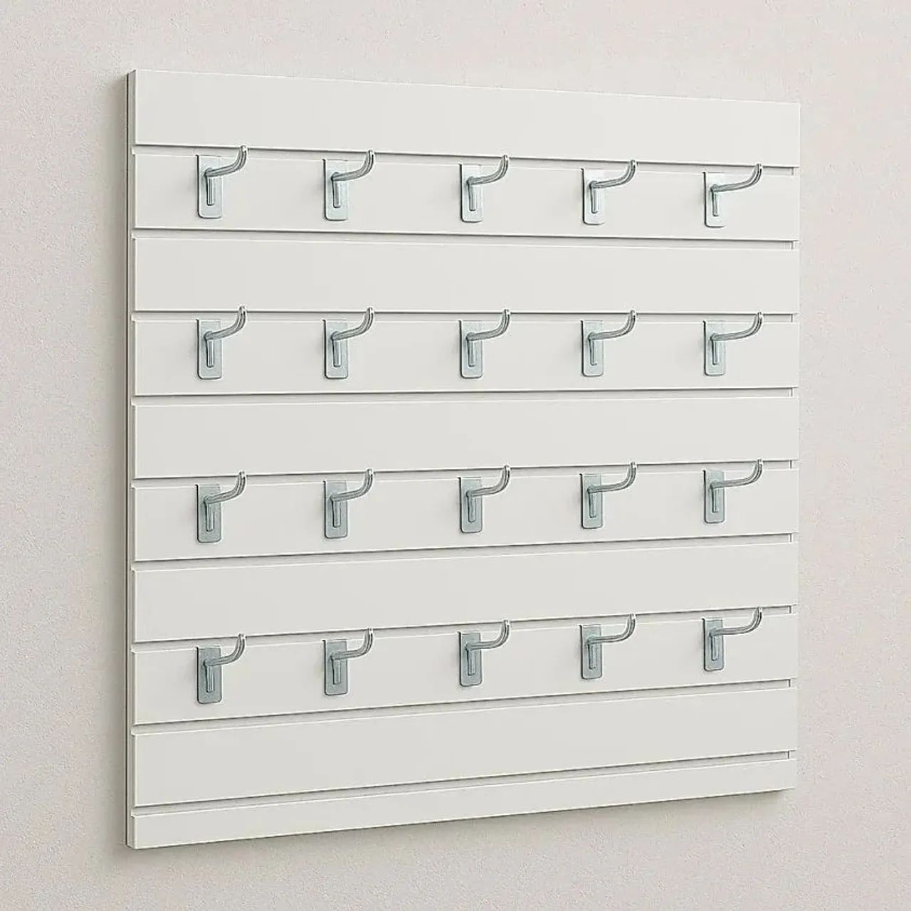 Ganchos para painel canaletado