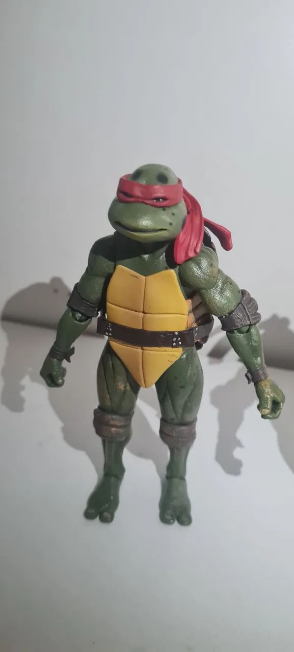 Action figures 3 tartarugas ninja neca sem acessorios - Foto 5