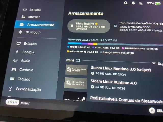 Steam Deck 1TB Completo - Foto 5