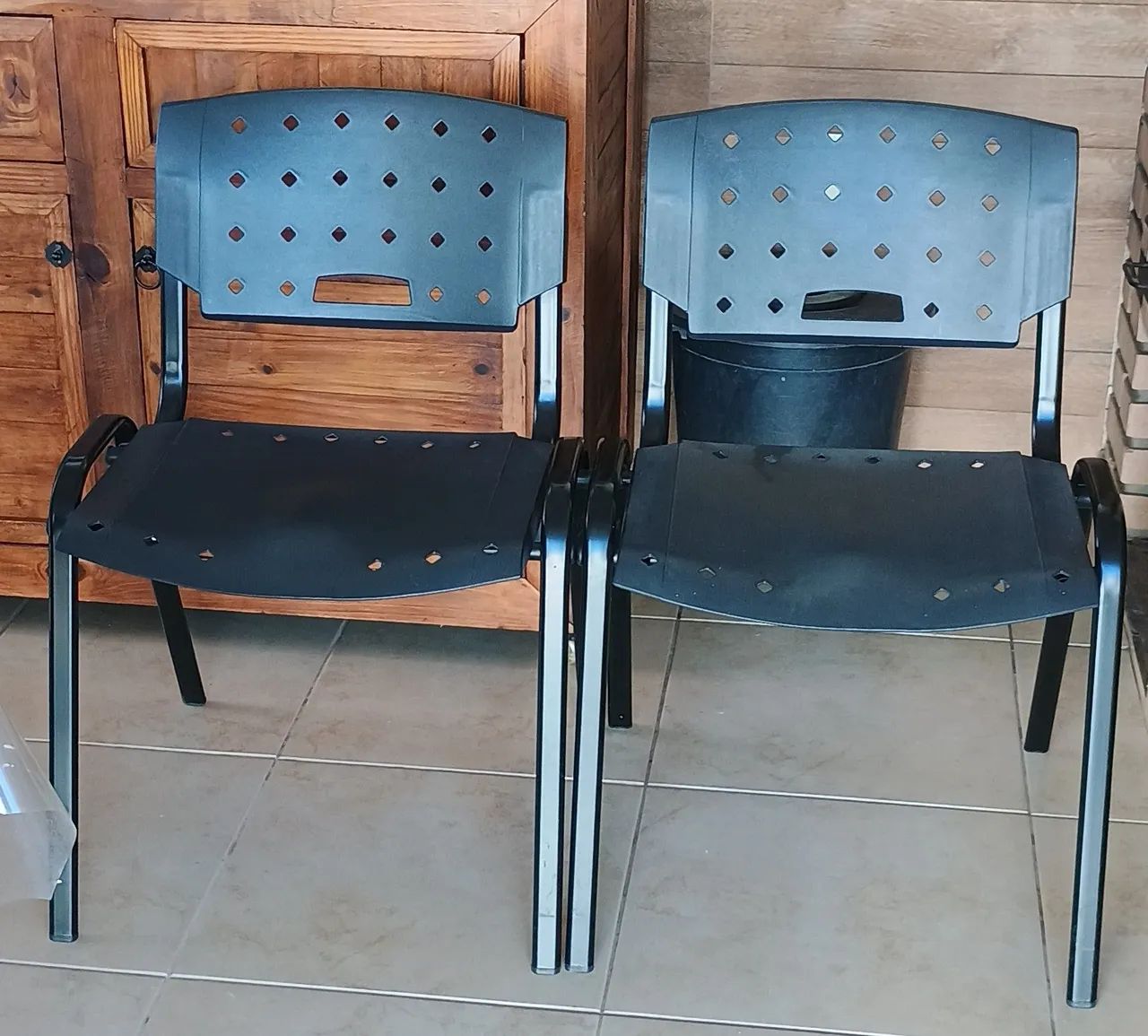 Cadeira sala espera para escritório 