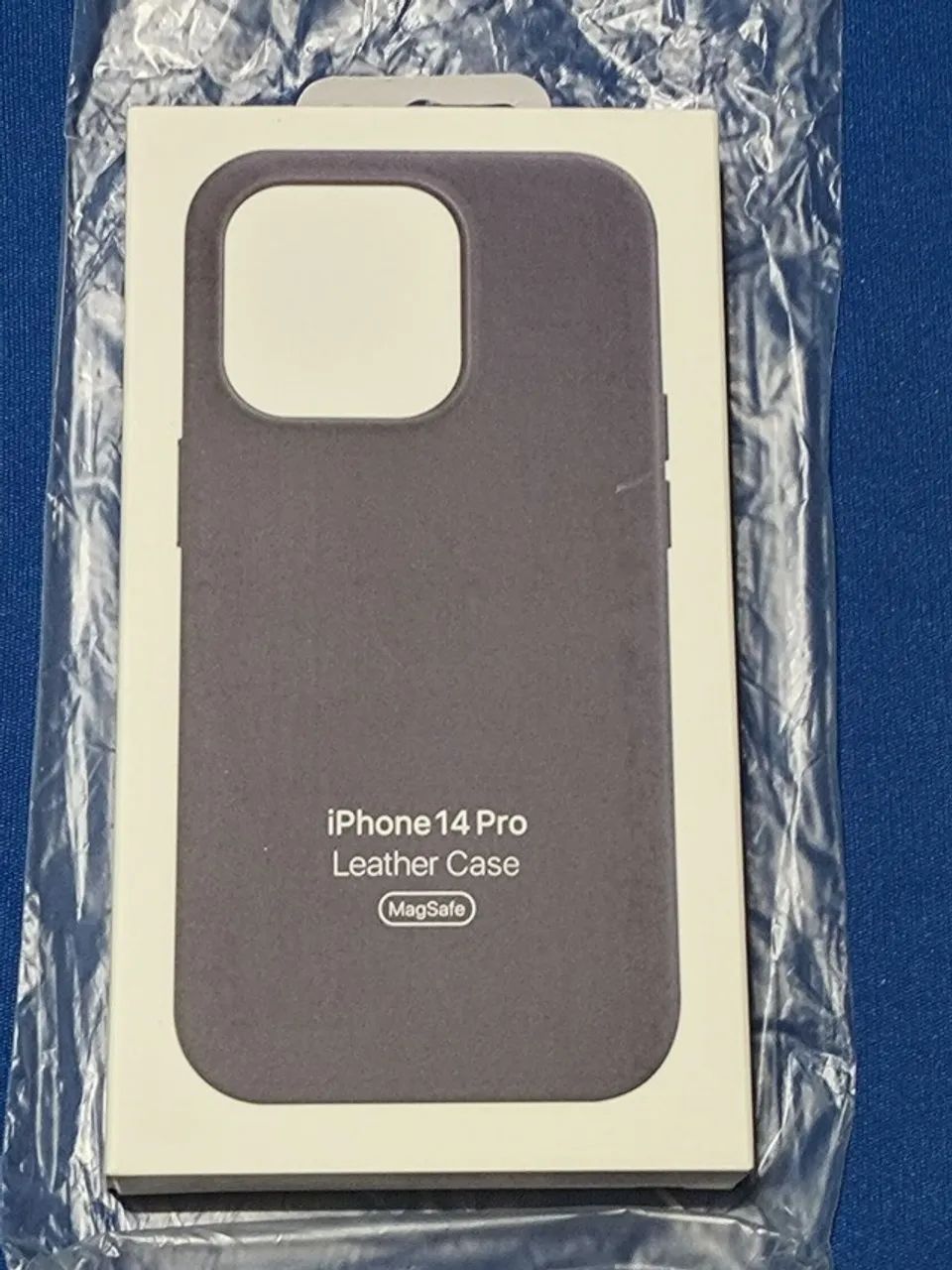 Capa Iphone 14 PRO Leather Case (Magsafe) - Purple