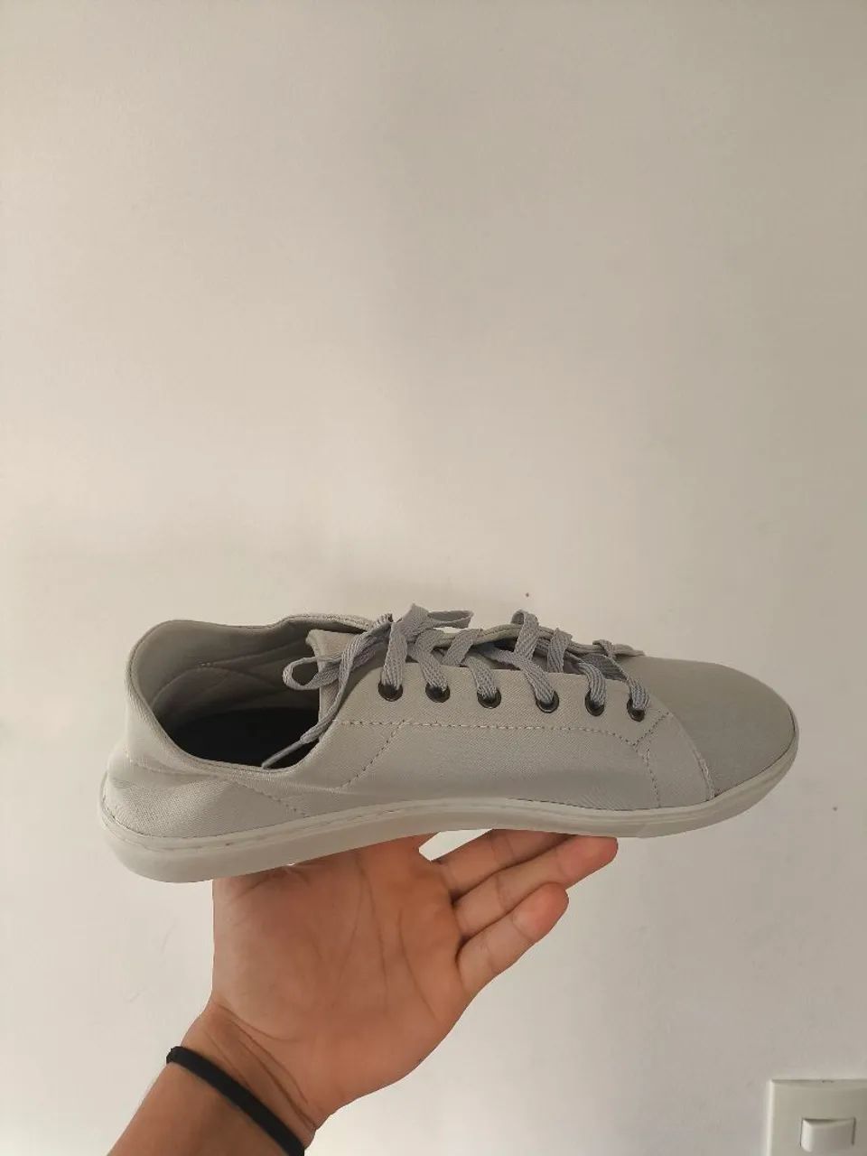 SAPATO SOCIAL BRANCO E CINZA - Foto 2