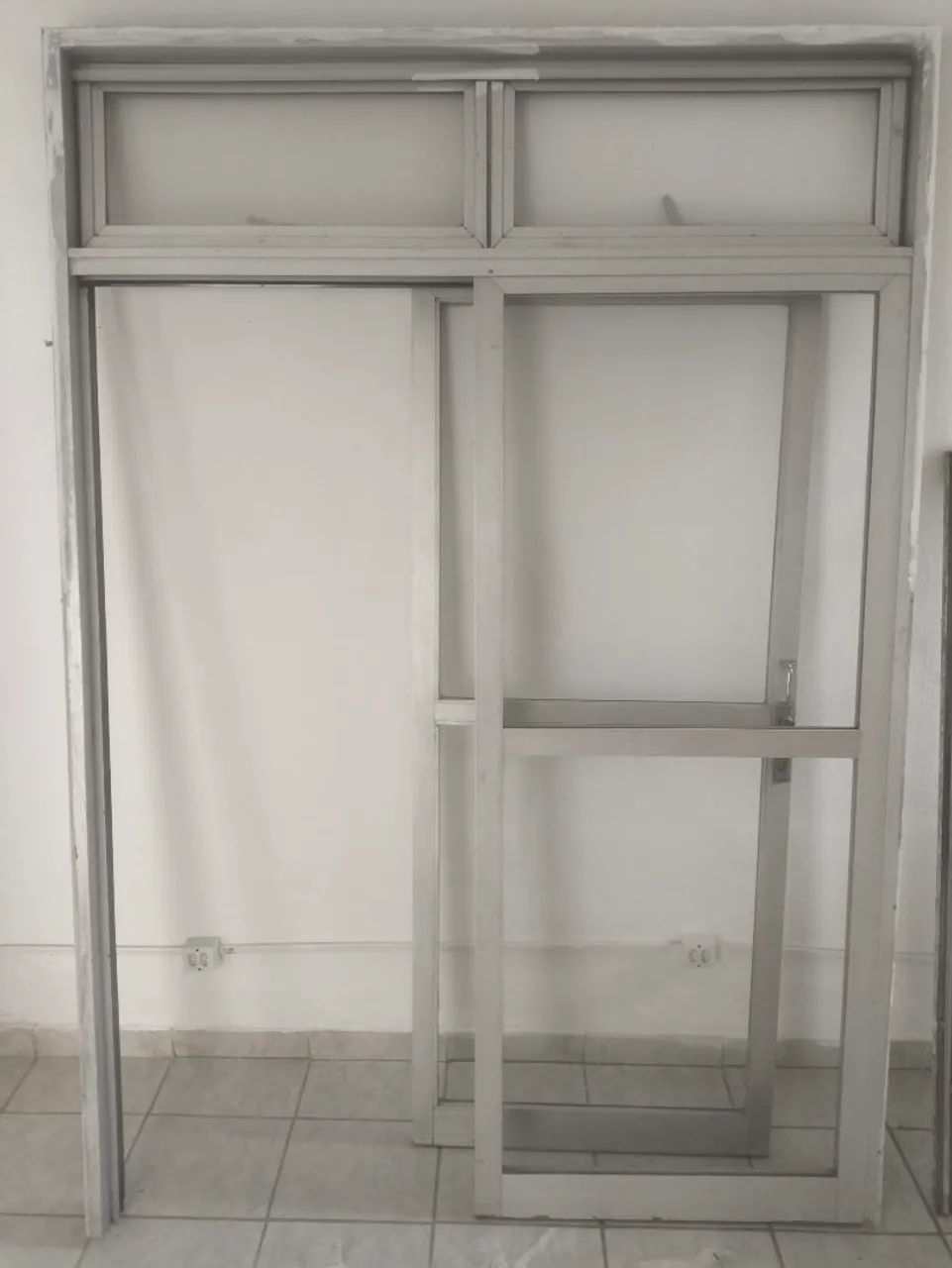 Porta de vidro 2,30x1,60
