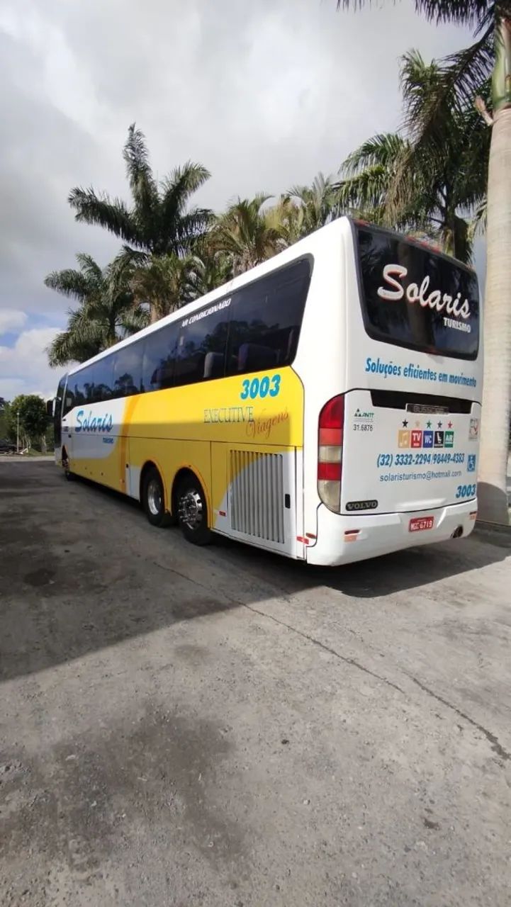 Vendo Ônibus volvo B12R Buscar,Ano 08/09,50 lugares, banheiro,ar condicionado thermo King  - Foto 10