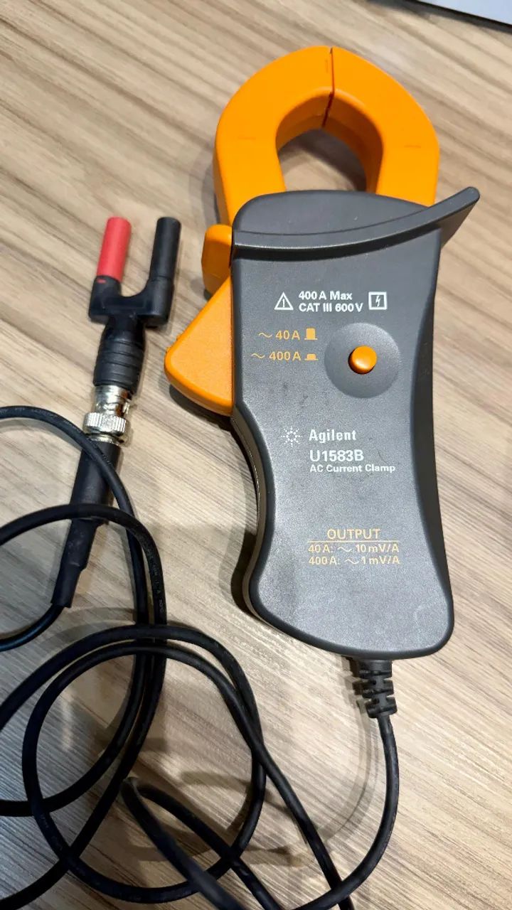 Multímetro True RMS Fluke 187 com pinça amperimétrica Agilent U1583B - Foto 5