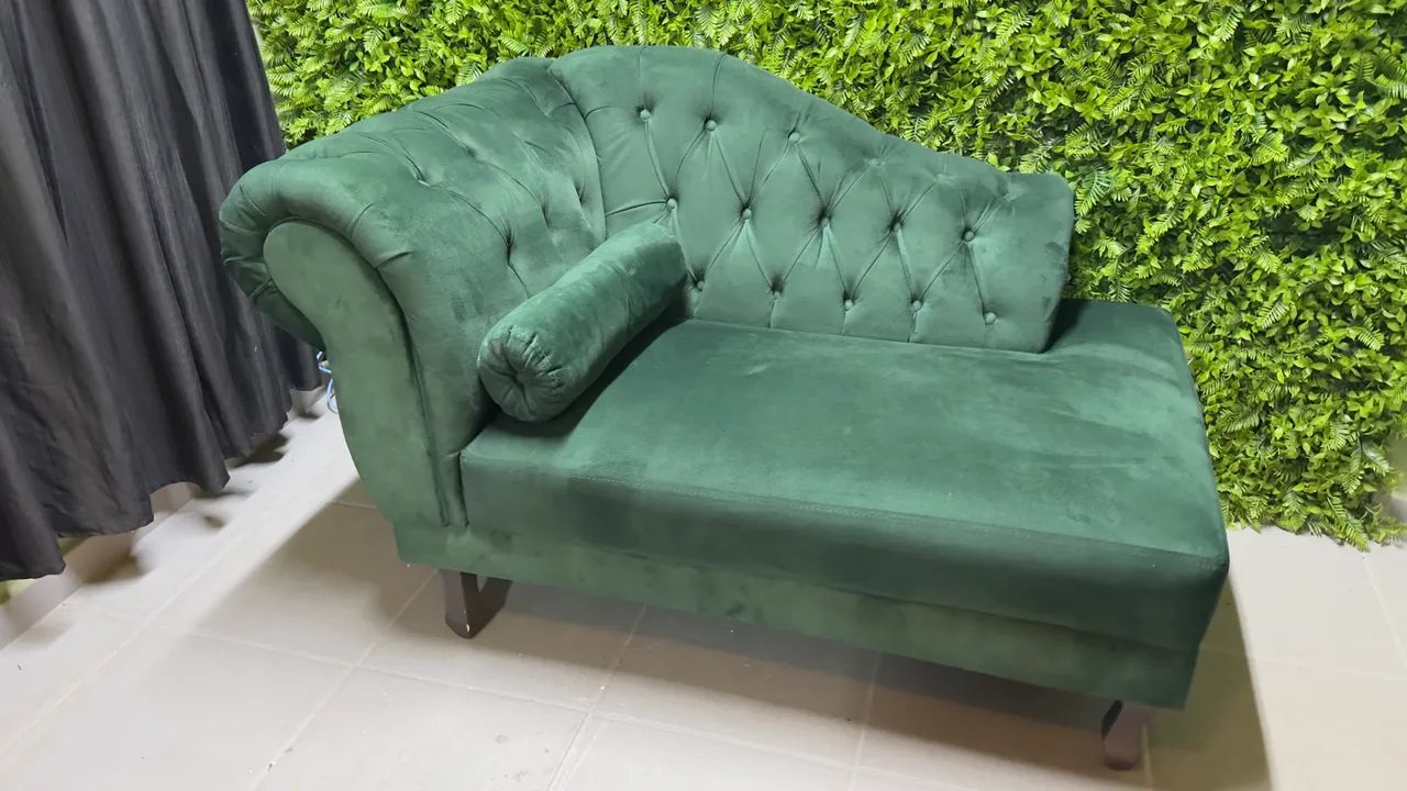 Conjunto 3 peças para sala ou recepção (2 poltronas e1 Chaise) - Foto 2