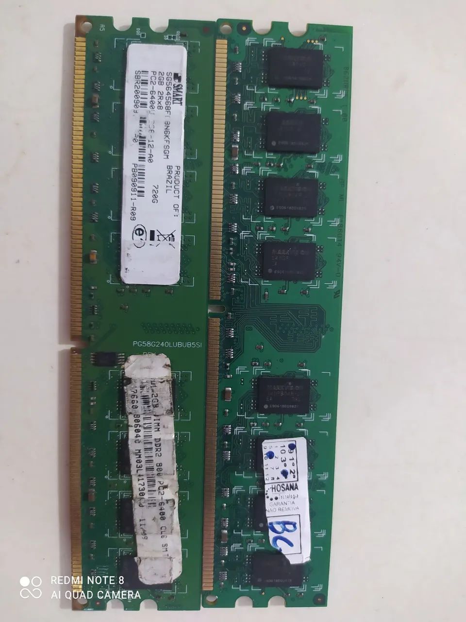 Itel core 2 duo + 2 memórias DDR3 2 gigas cada - Foto 3