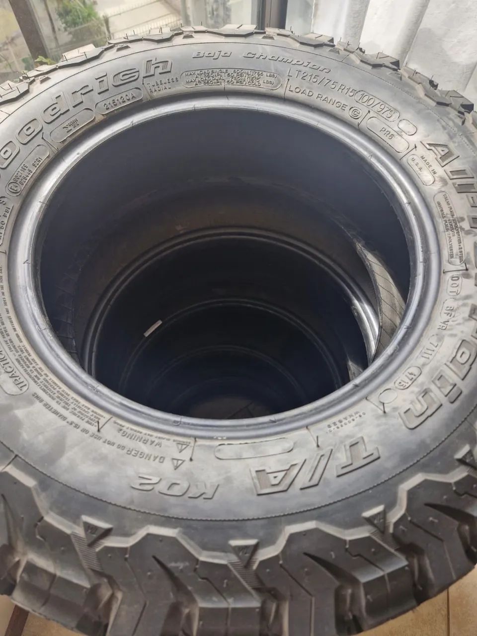 5 Pneus BFGOODRICH