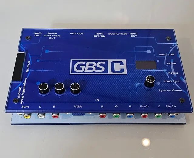 GBS Control Azul - Conversor de Sinal de Vídeo