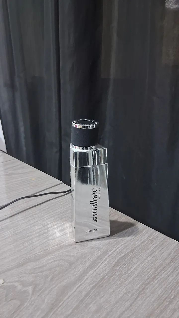 Frasco vazio perfume malbec boticario 