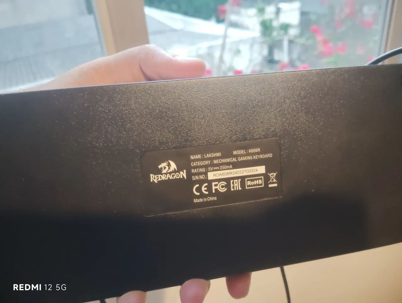 Teclado reddragon 60% switch marrom - Foto 3