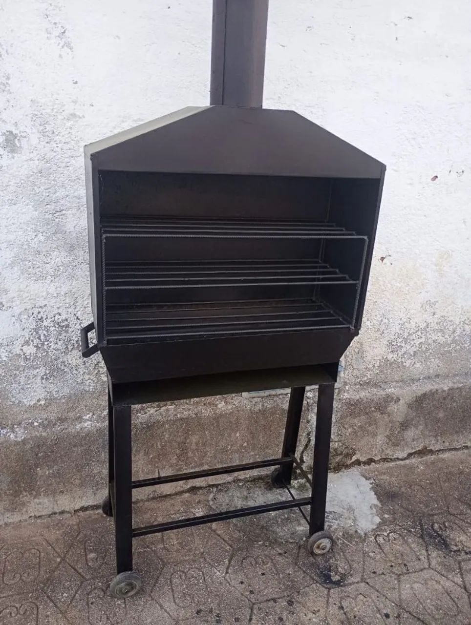 Churrasqueira pra Espertinho com Rodinhas  - Foto 3
