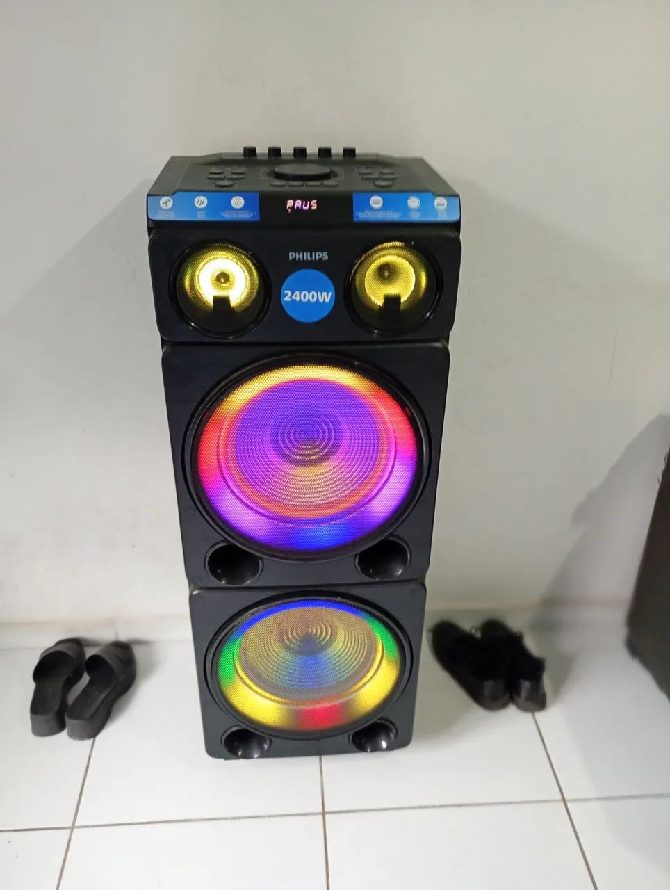 Caixa de som 2400W