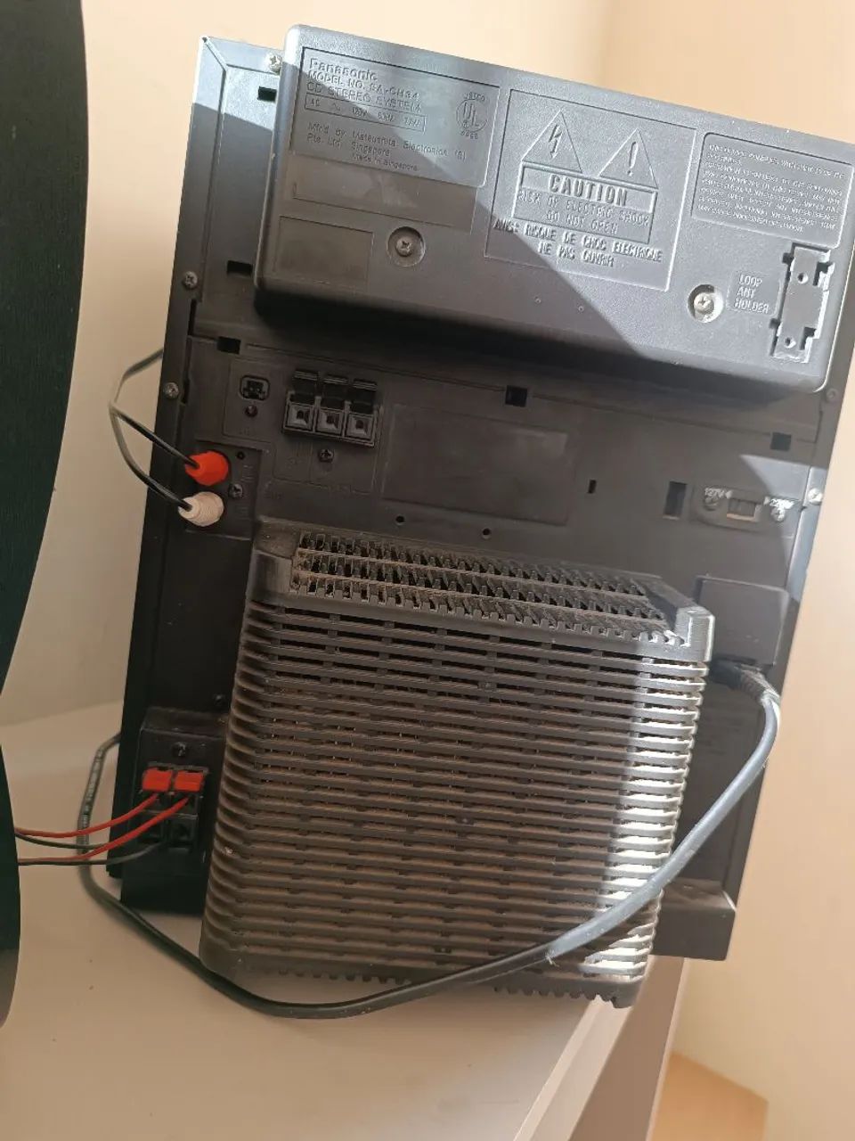 Minisystem Panasonic SA CH34 Funcionando  - Foto 4