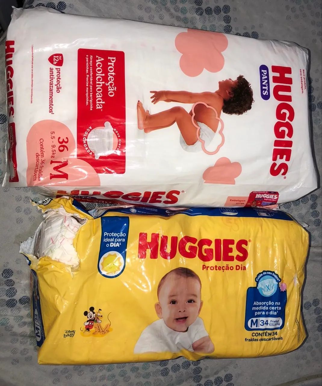 Vendo ou troco fraldas Huggies/Mamypoko M - Foto 2