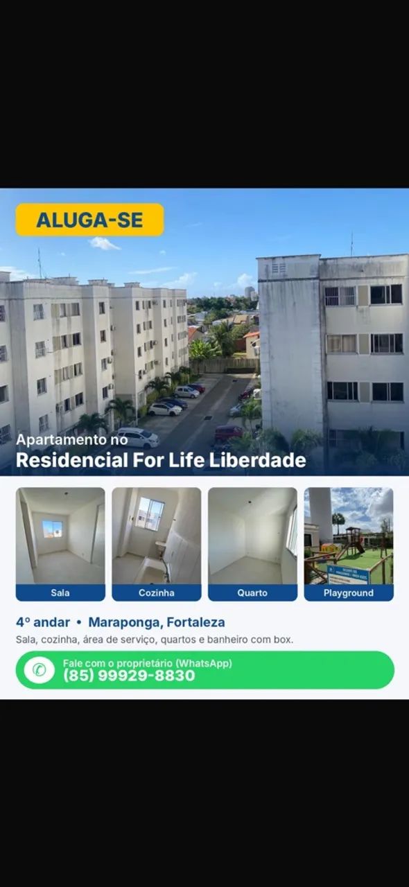 Apartamento/ pracinha da MRV / MARAPONGA