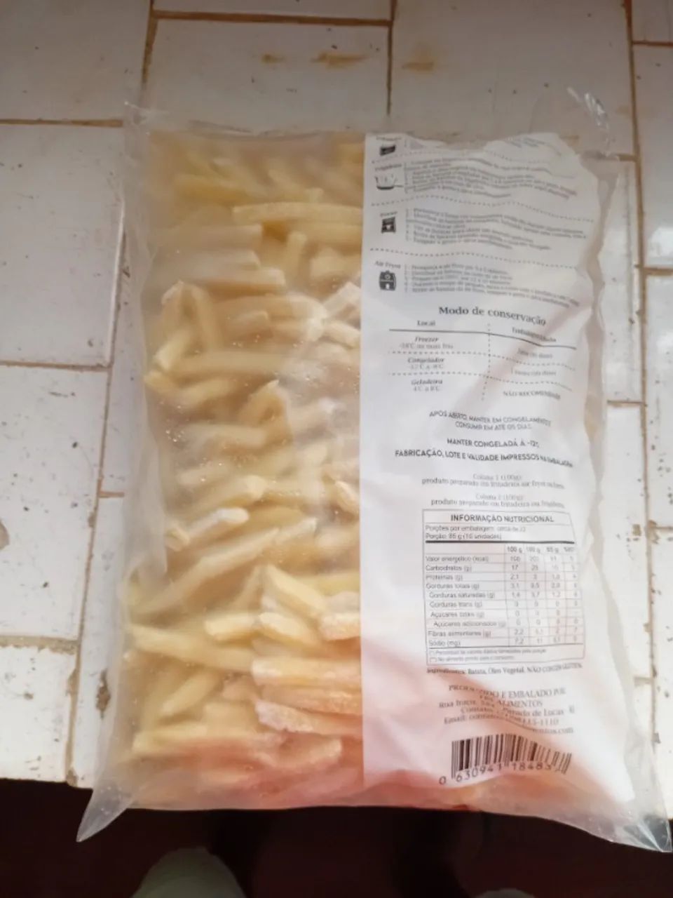 FABRICA DE BATATA  CONGELADA A VENDA