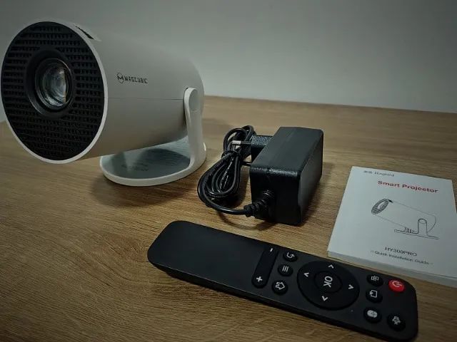 Projetor Smart HY300 Pro 4K Wi-Fi 6 Bluetooth | Cinema em Casa Portátil - Foto 5
