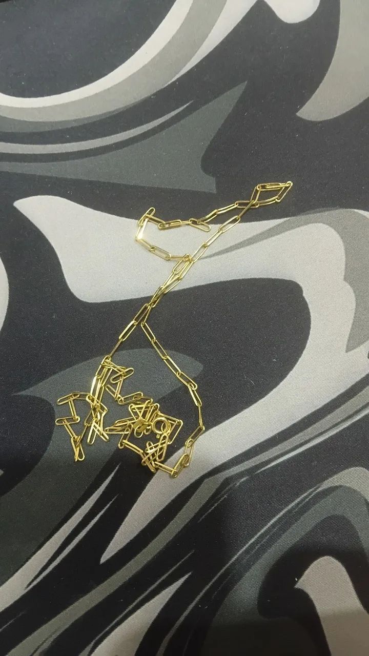 Correntinha de Ouro 750 (18K) - 8g - Foto 2