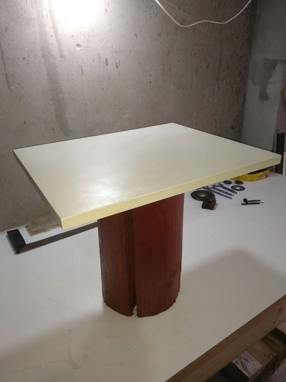 Mesinha de centro rústica 