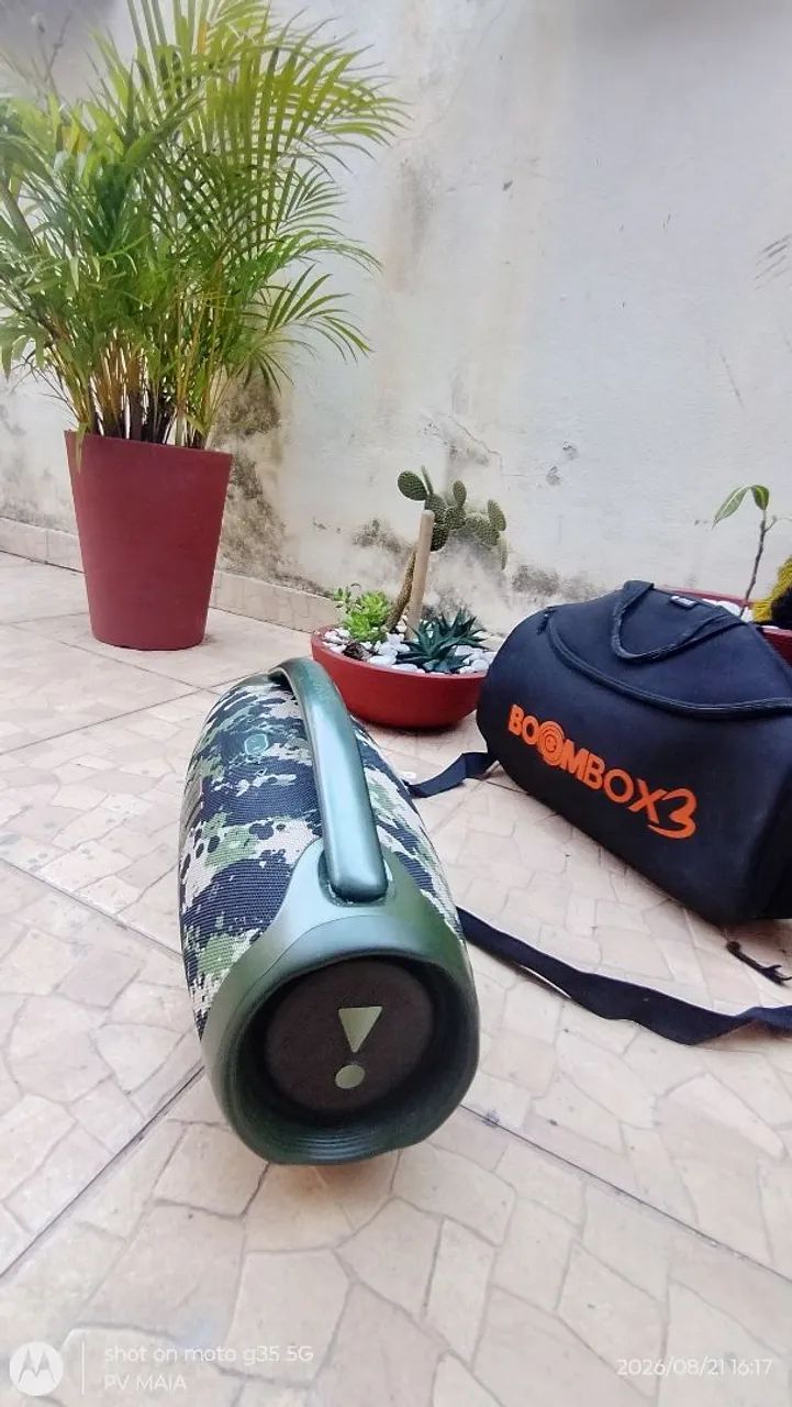 BOMBOX 3 + BOLSA PERSONALIZADA