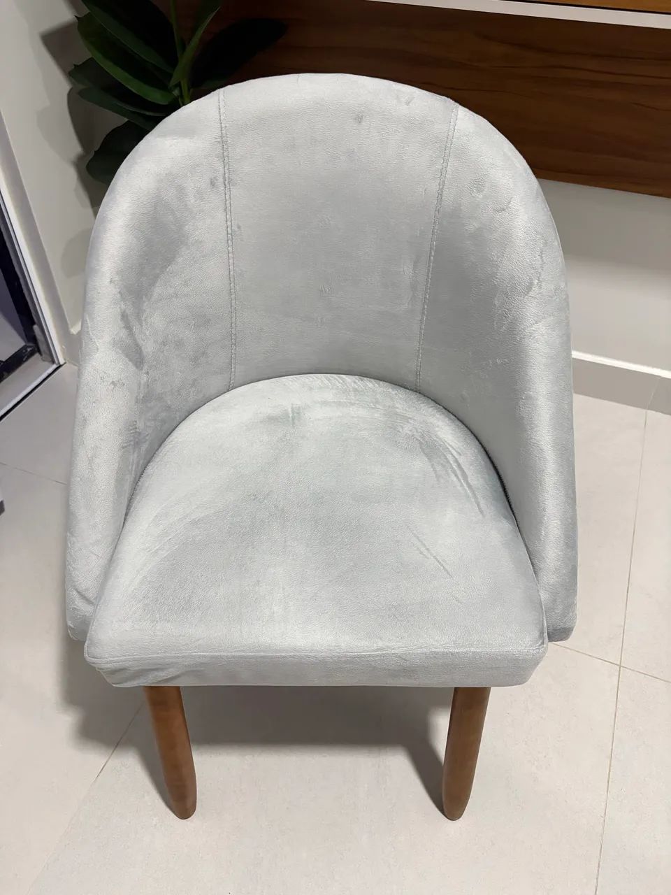 Poltrona veludo premium