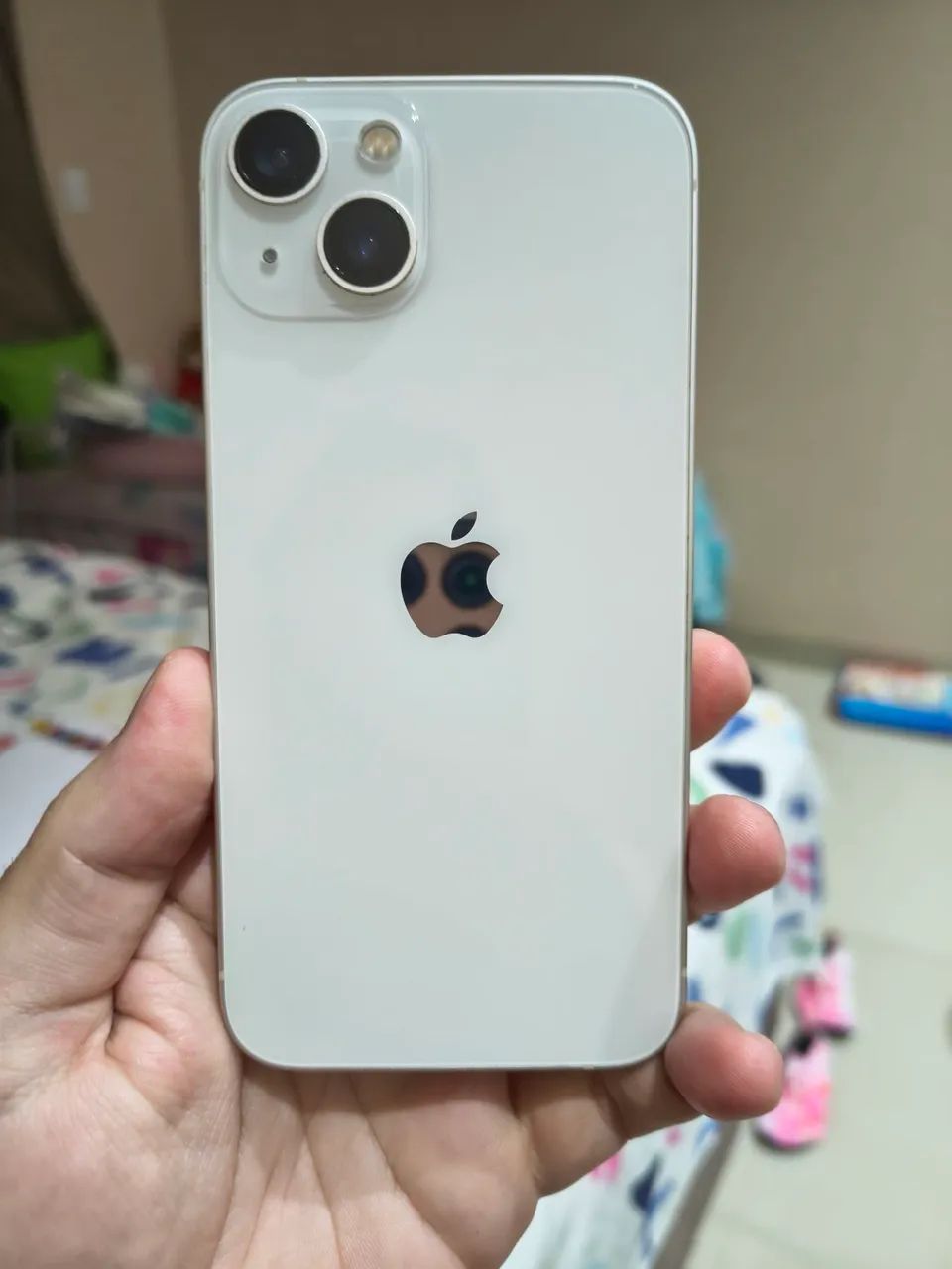 iPhone 13 branco, bateria 82% original 