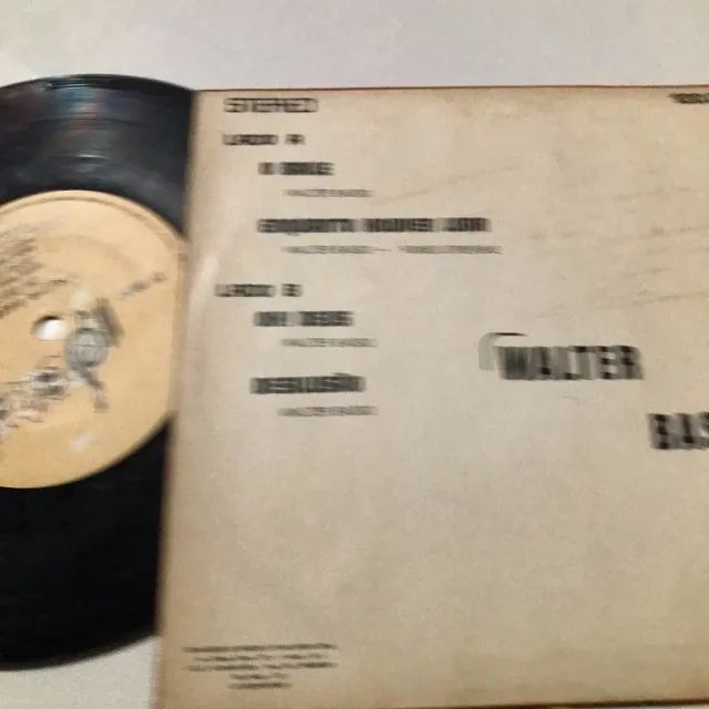 disco de vinil compacto Walter basso brega rock - Foto 5