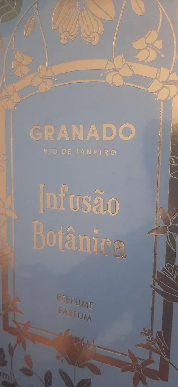 Perfume infusão botânica 