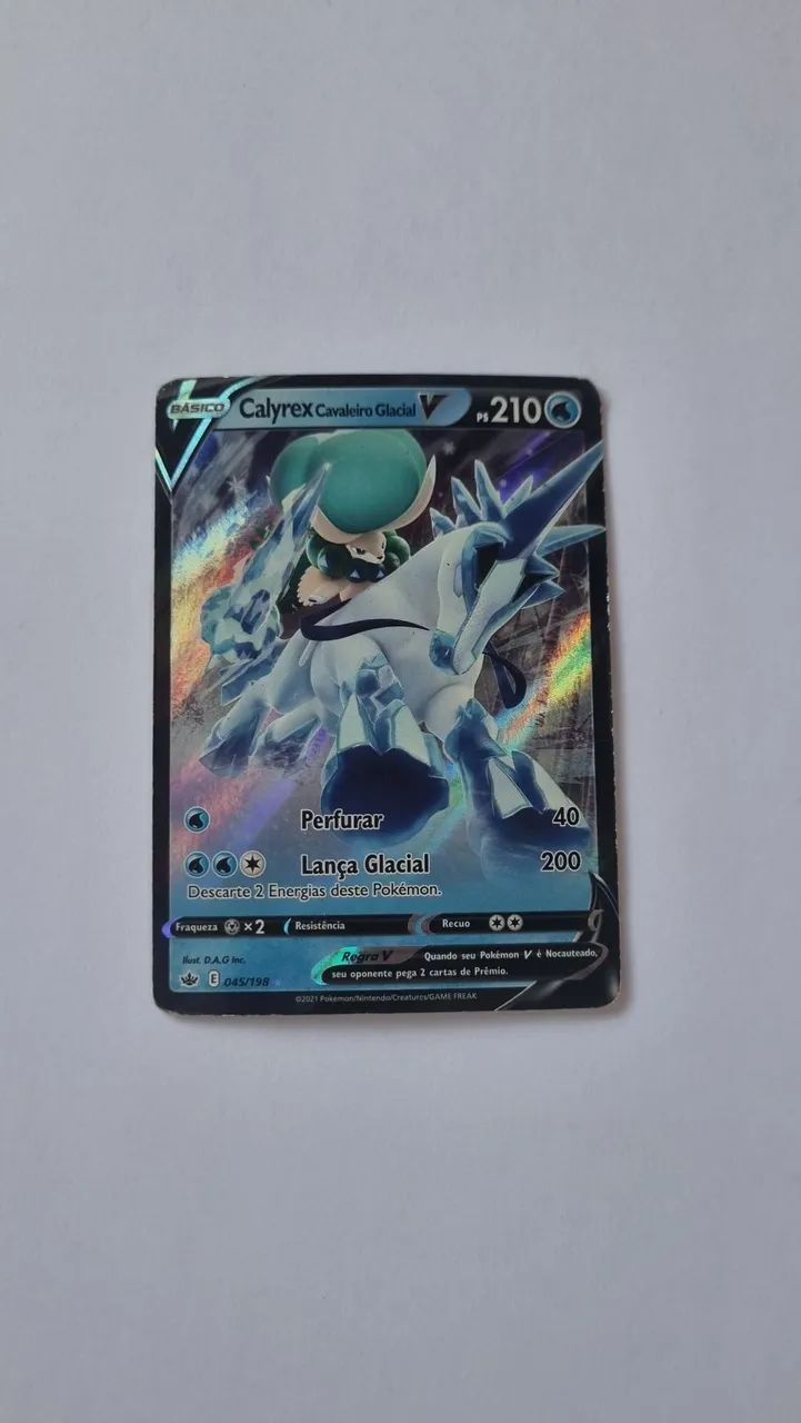 Carta Pokémon CALYREX V - ORIGINAL  - Foto 2