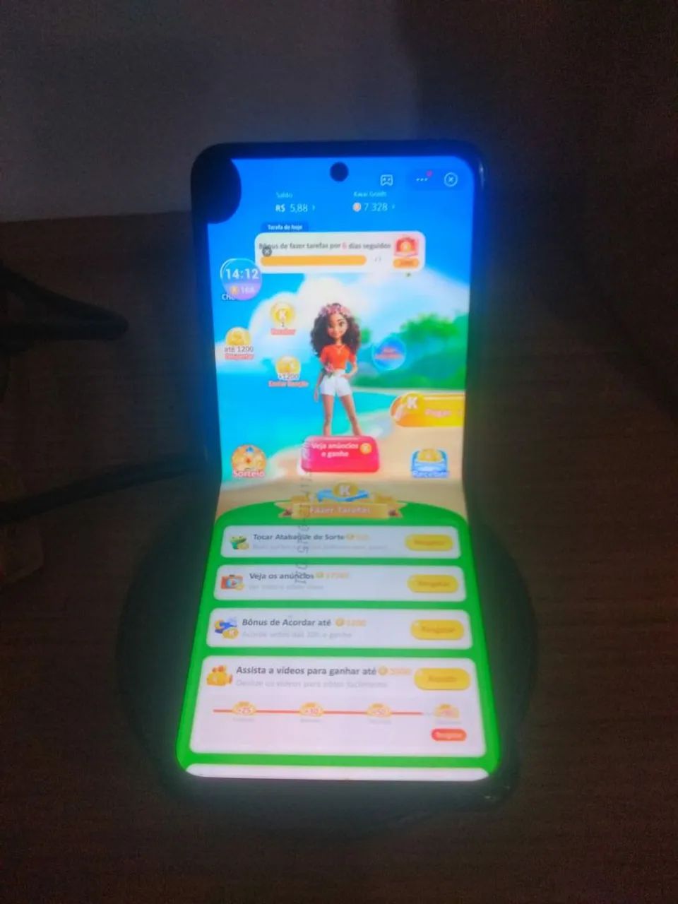 Zflip 3 5G 128gb 8RAM usado ler anuncio 