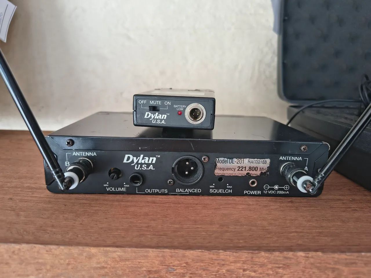 Microfone auricular sem fio - Foto 2