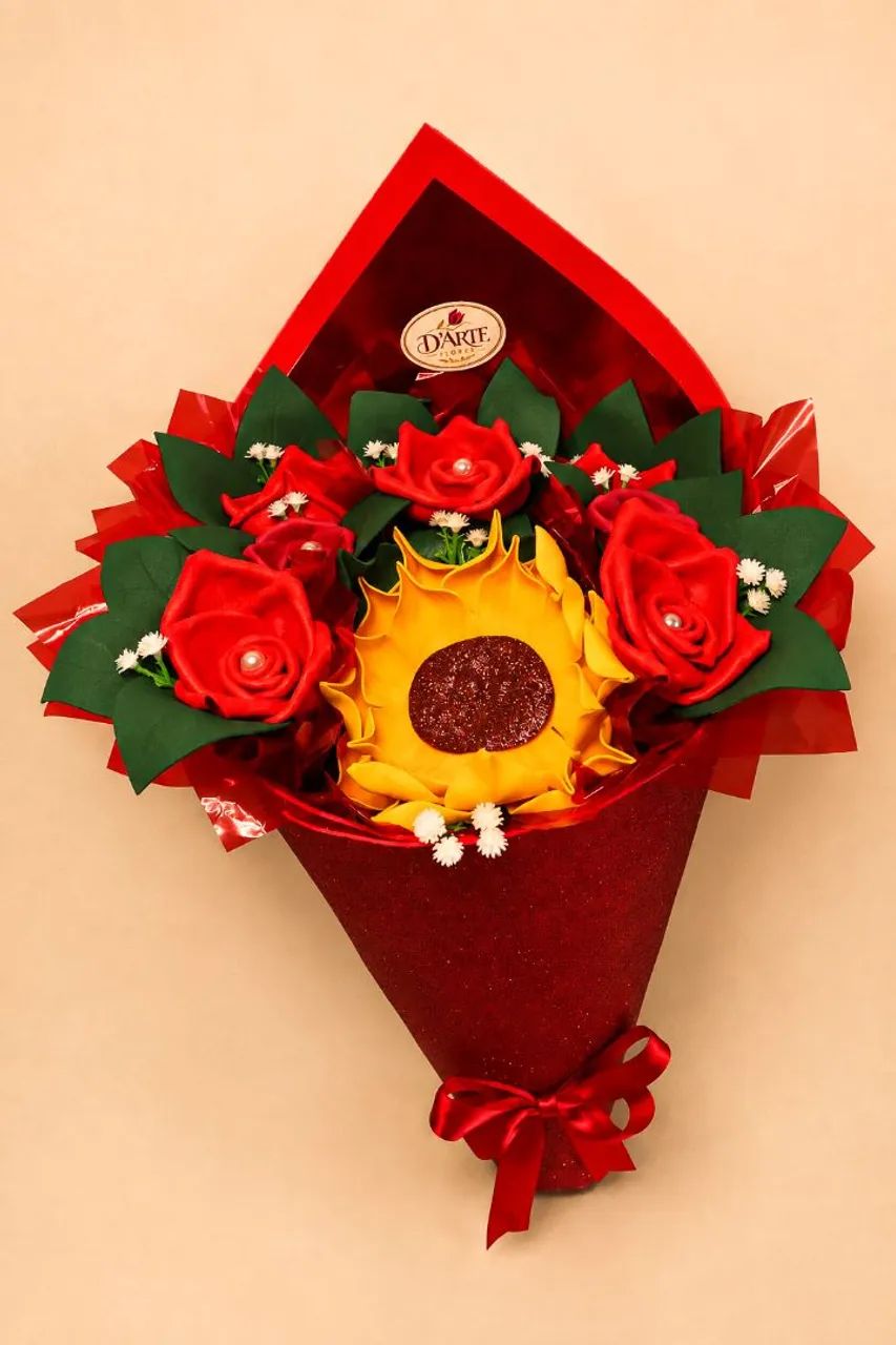 Buquê de Flores Artesanias 