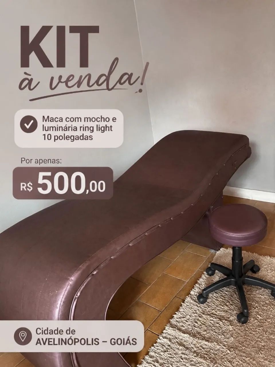 Maca estética, cílios e sobrancelhas 
