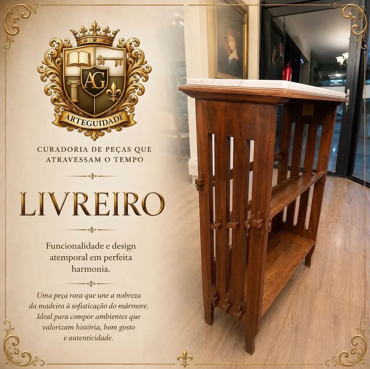 Livreiro Antigo - Foto 2