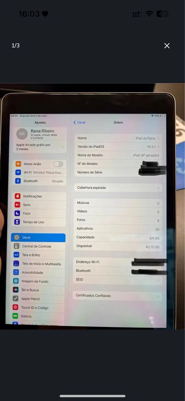 iPad 9 geração novíssimo. - Foto 2
