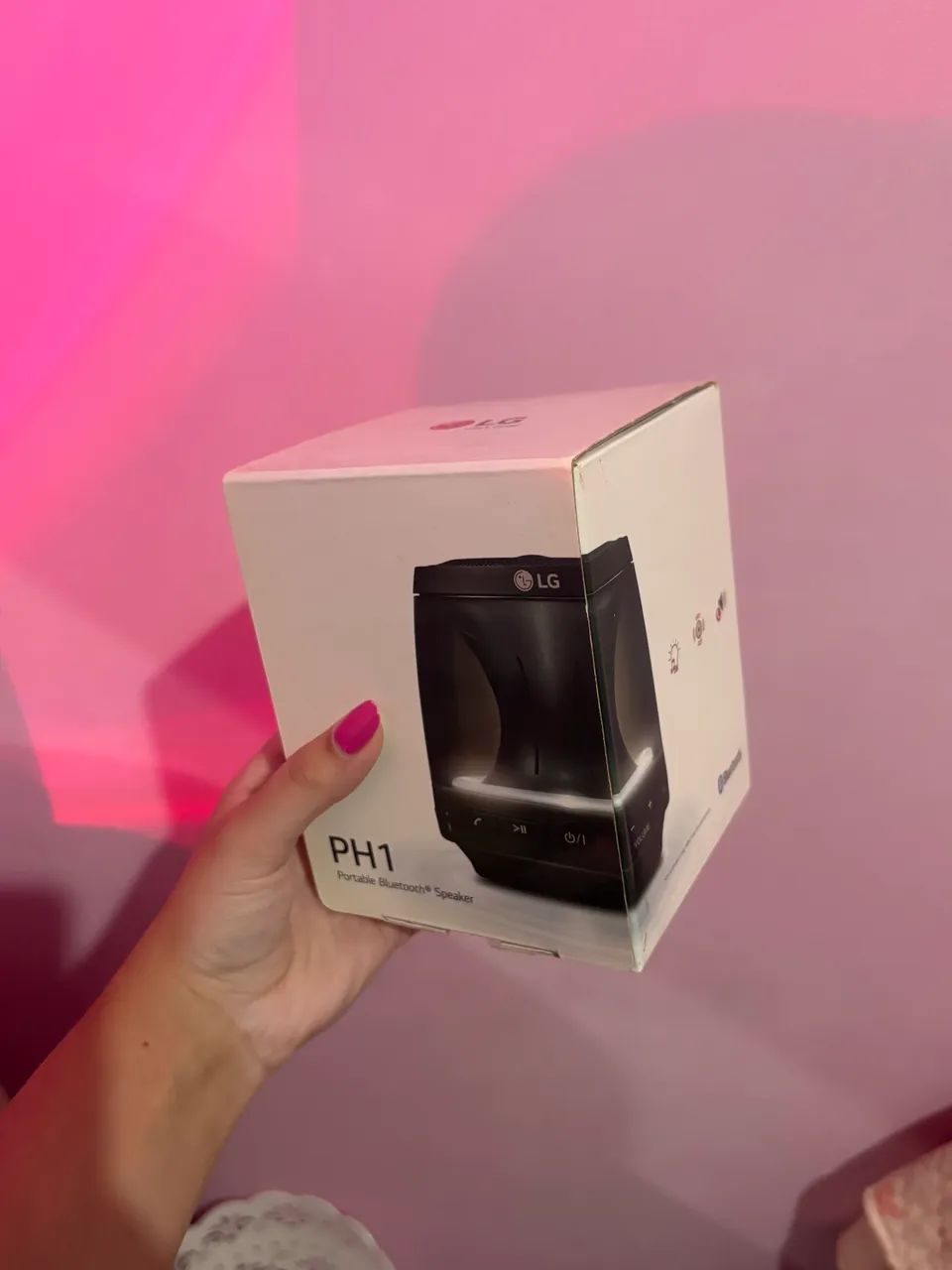 Caixa de som Bluetooth LG PH1 - Foto 2