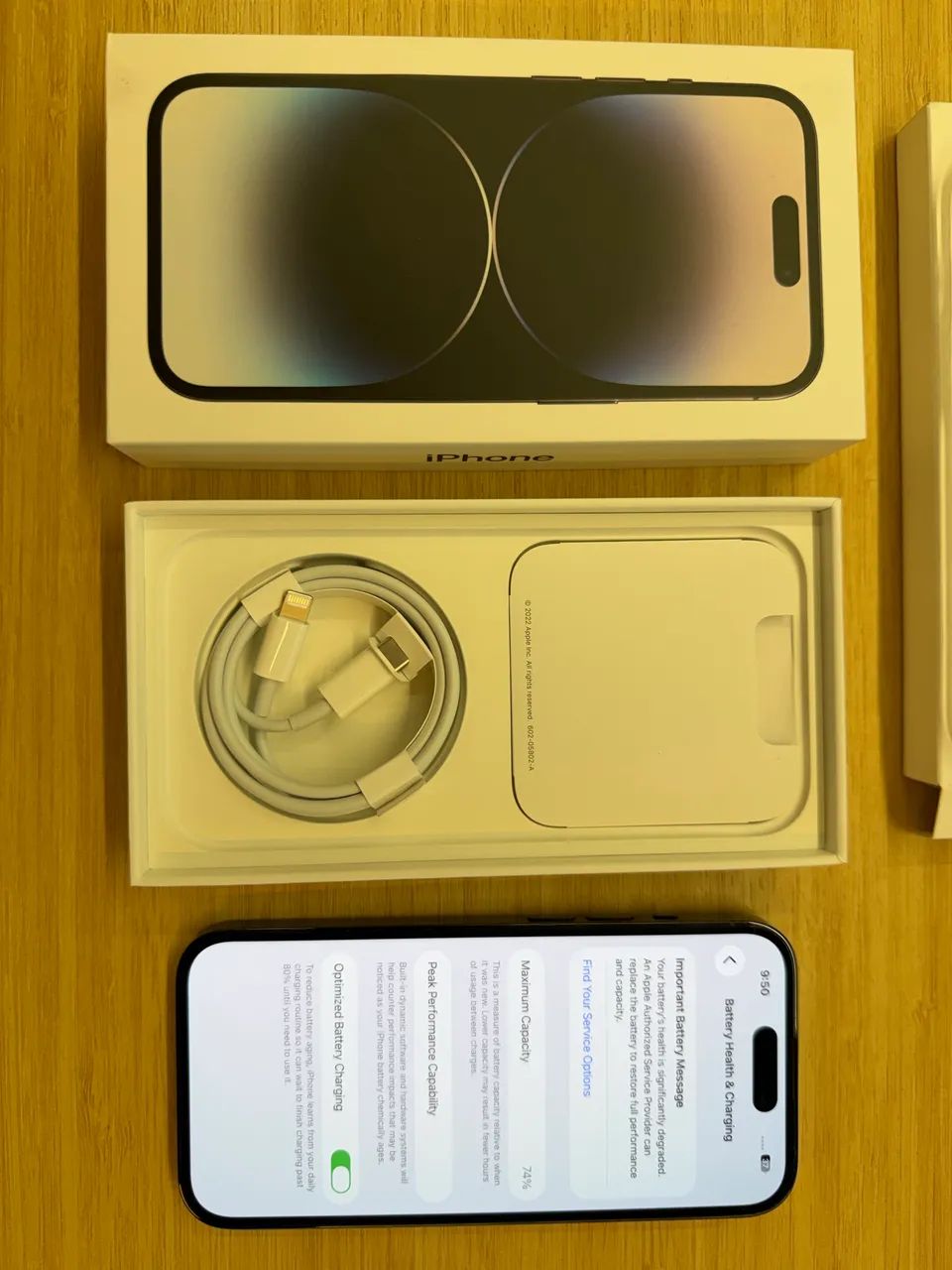 iPhone 14 Pro - 1TB - Cor Space Black - Foto 2