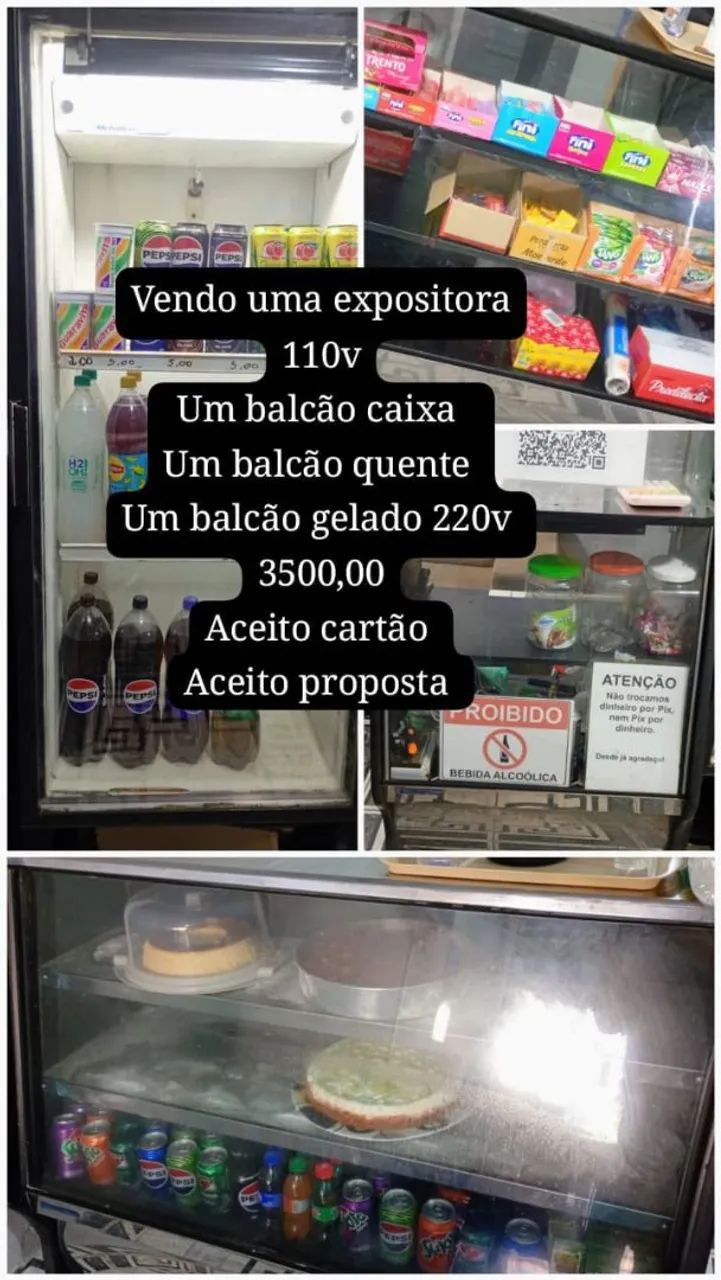 Vendo tudo para sua lanchonete 