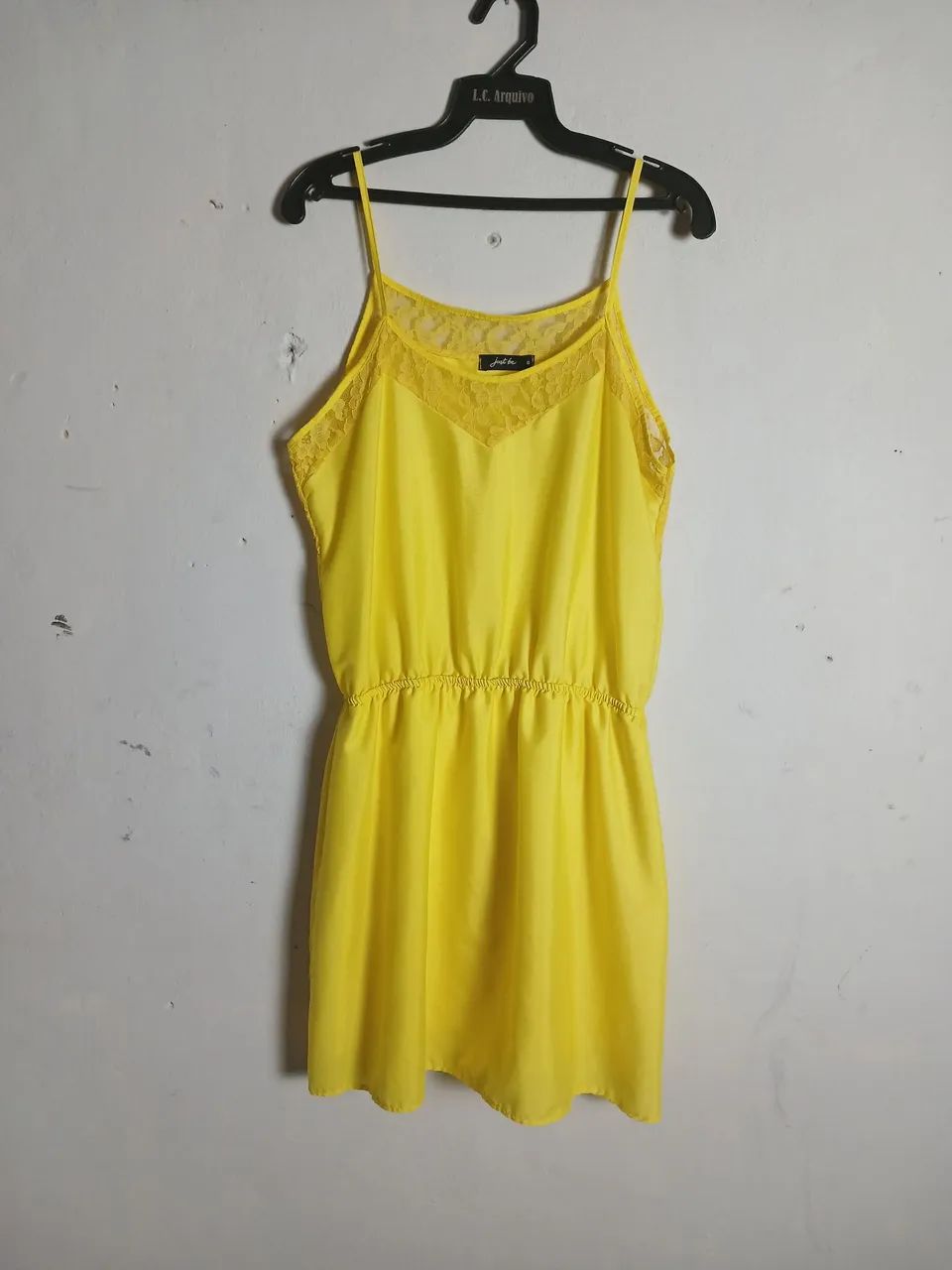 Vestido amarelo de alcinha just be  - Foto 2