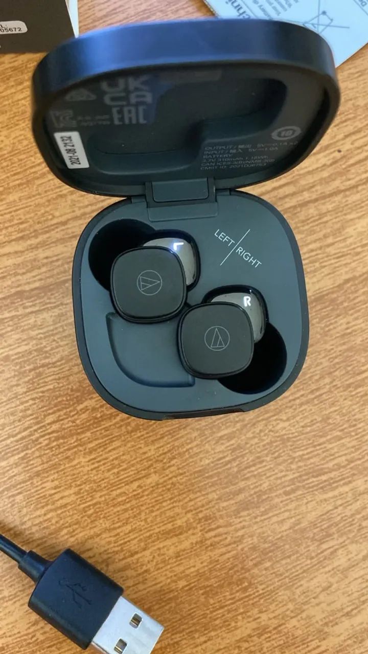 Fone bluetooth audio-technica ATH-SQ1TW - Foto 3