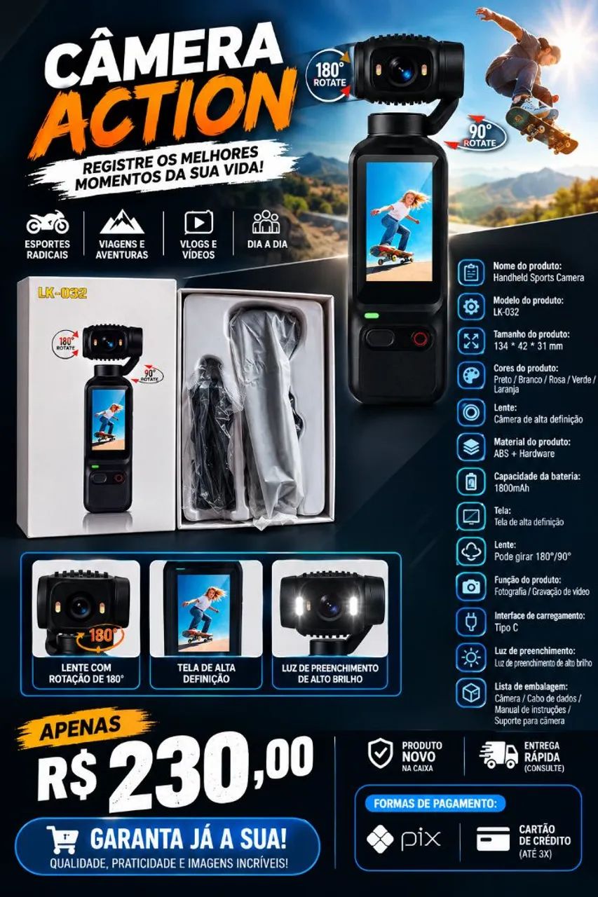 Câmera 4k