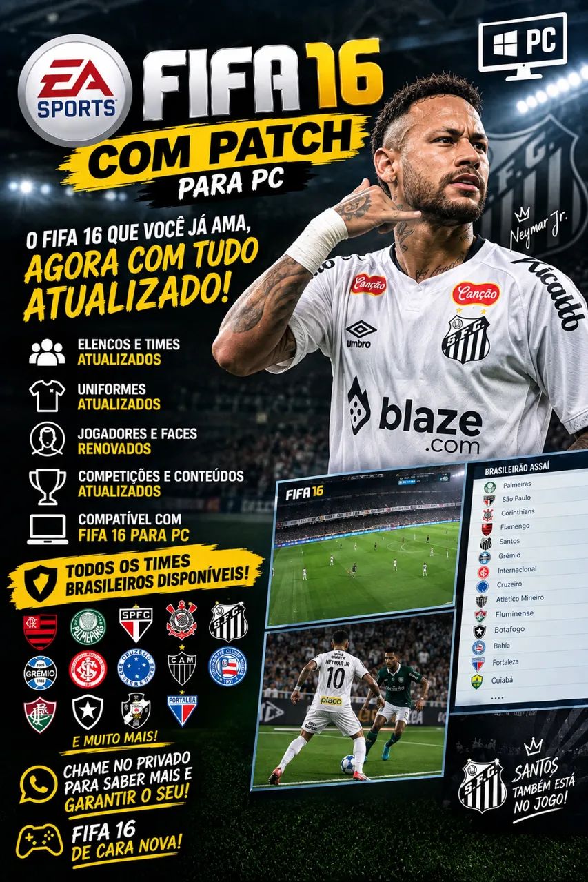 FIFA 16 com Patch pra Pc
