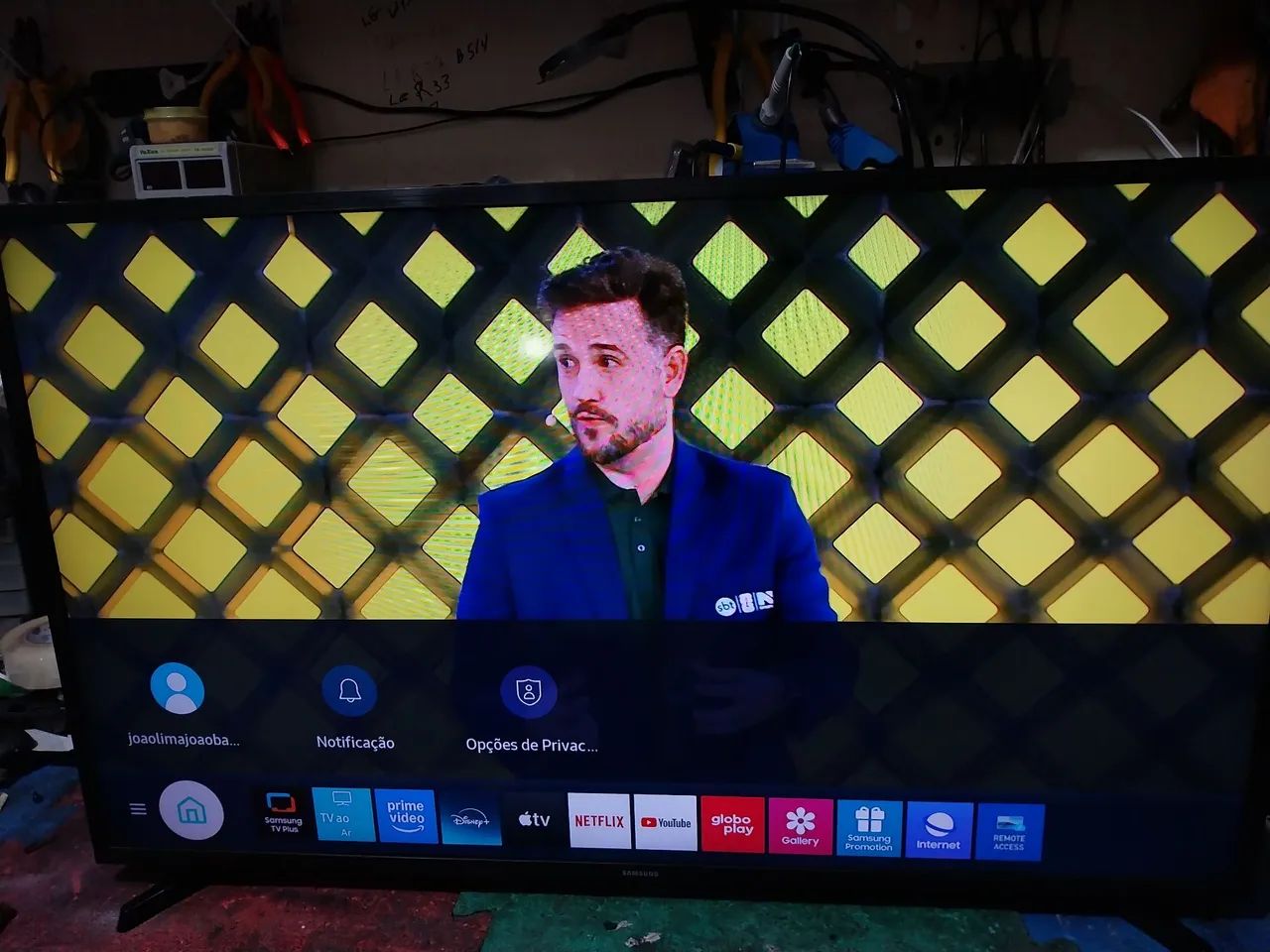 Tv 43 samsung  smart  Wi-Fi tizem  - Foto 3