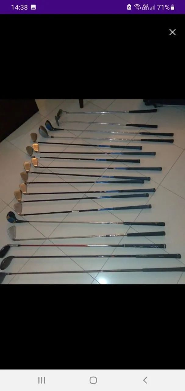 Kit tacos de golfe masculino  - Foto 2