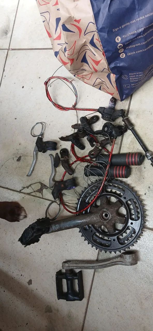 Vendo bicicleta desmontada - Foto 2