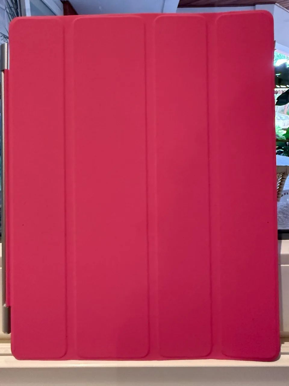 Capa Protetora de iPad Rosa Com Íma NOVA - Foto 3