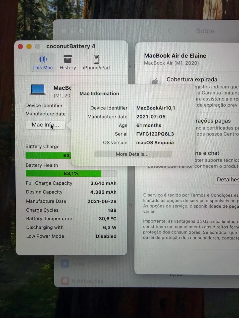 MacBook Air M1 - Vendo ou Troco  - Foto 3