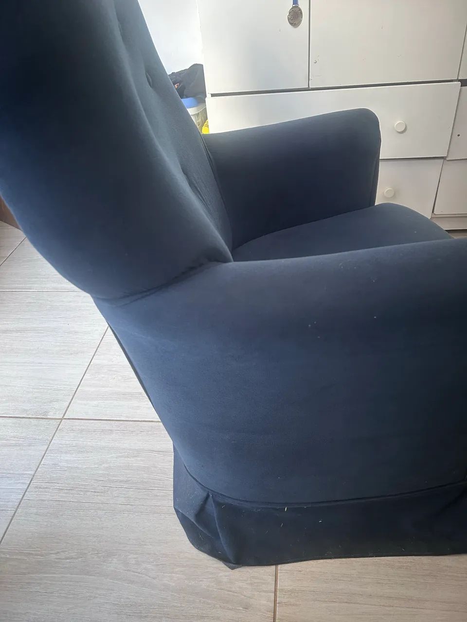 Poltrona amamentação azul marinho 65580434300674120